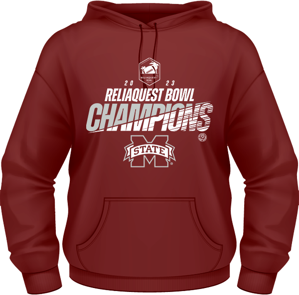 Reliaquest Bowl Mississippi State Champion Hoodie