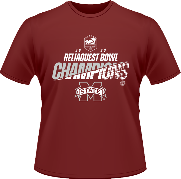 Reliaquest Bowl Mississippi State Champion Tee